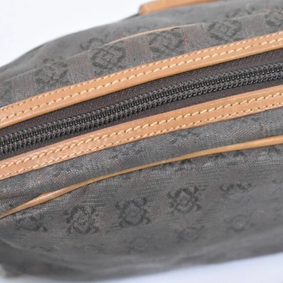 LOEWE Anagram Canvas Shoulder Crossbody Bag Brown - Picture 3 of 10